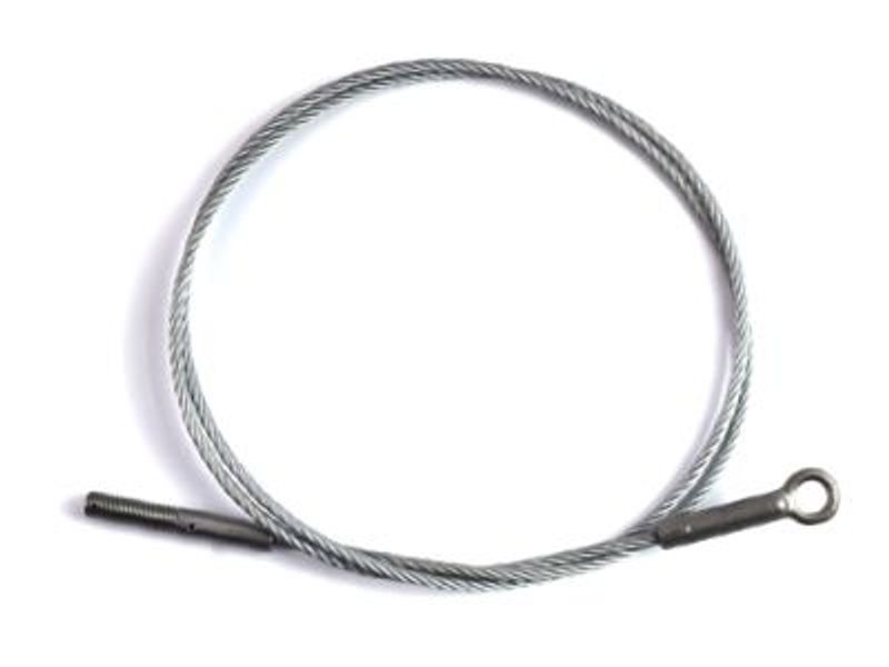 Brake Cable Assembly Rear - Complete with End Fittings